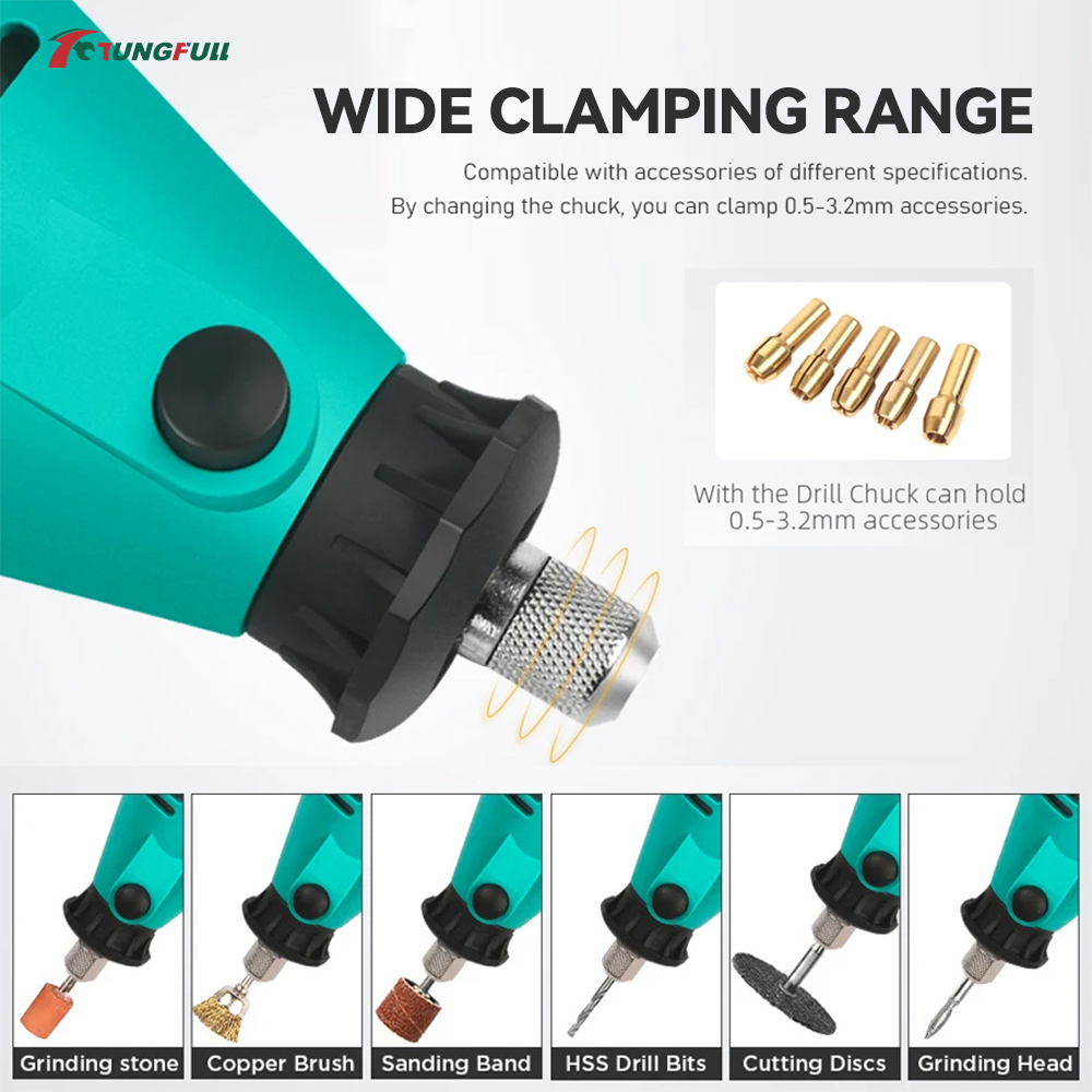 ชุดเครื่องเจียรไฟฟ้าขนาดเล็ก T - Woodworking Tool Stores บทวิจารณ์และราคา