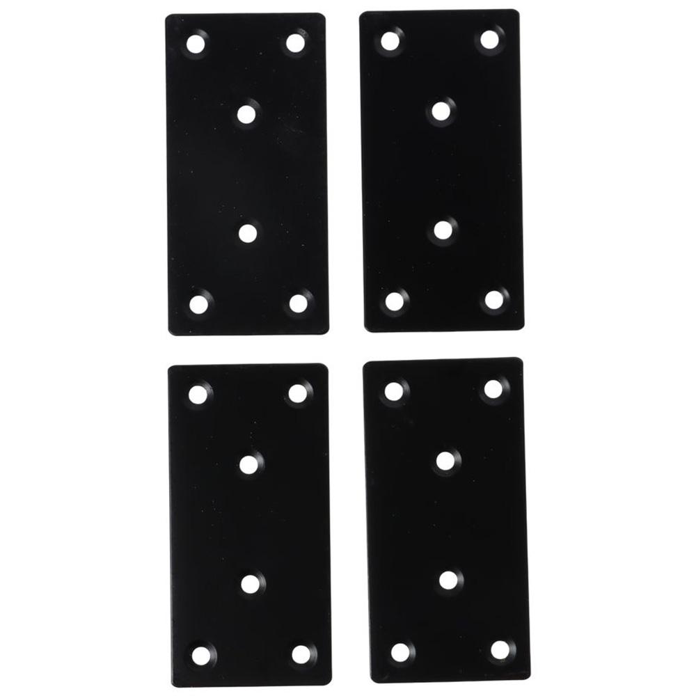 4PCS ทนทานสีดําแบนซ่อมแผ่นสแตน - Woodworking X Brace บทวิจารณ์และราคา
