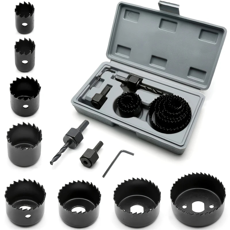 ชุดเลื่อยเจาะรูงานไม้ 8 ชิ้น ข - Woodworking Drill Bits บทวิจารณ์และราคา