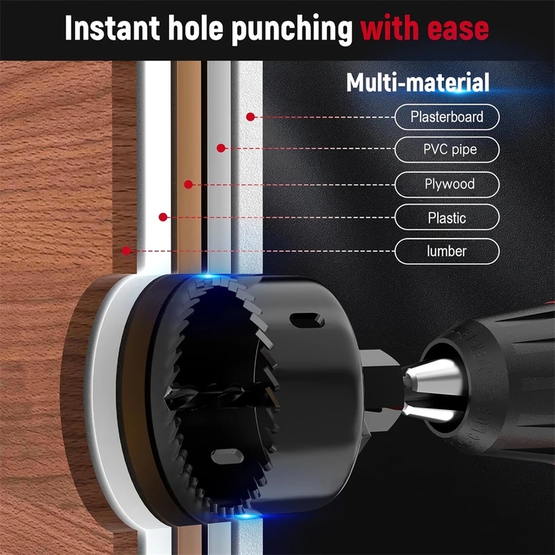 ชุดเลื่อยเจาะรูงานไม้ 8 ชิ้น ข - Woodworking Drill Bits บทวิจารณ์และราคา