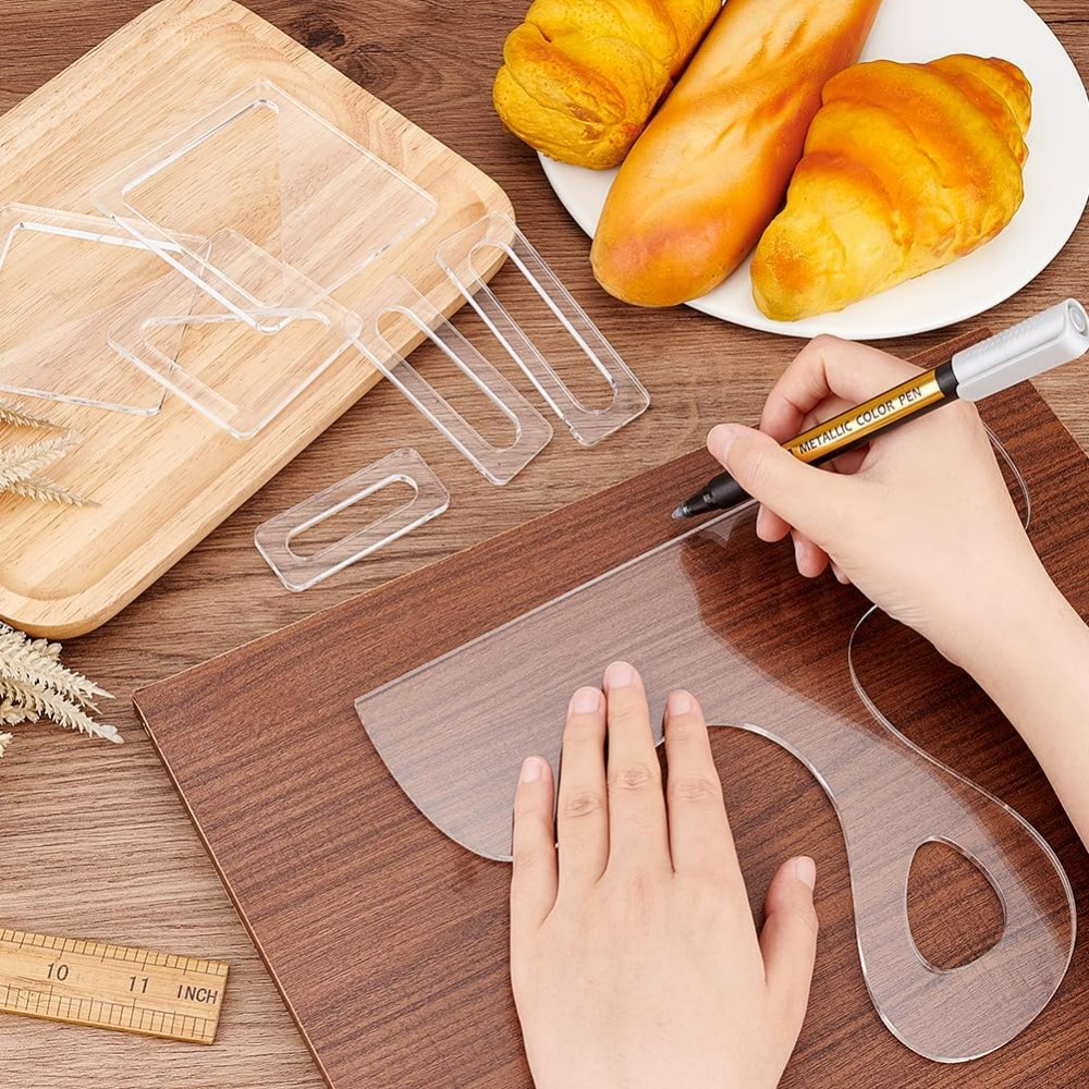 ชุดแม่แบบชาร์กูเตอรี 7 ชิ้น พร - Woodworking Templates บทวิจารณ์และราคา