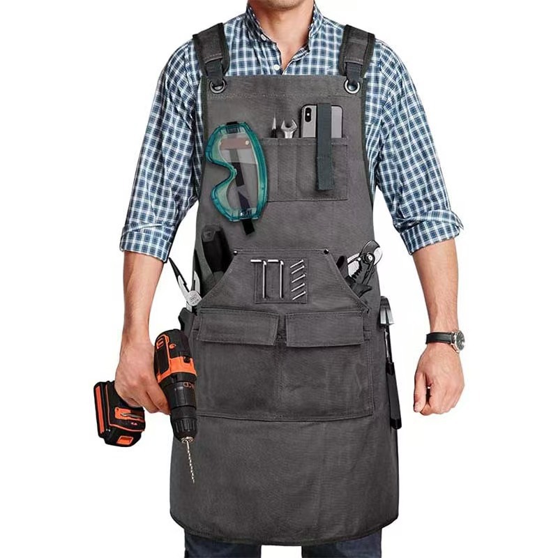 ผ้ากันเปื้อนงานไม้พร้อมสายรัดไ - Woodworking Apron บทวิจารณ์และราคา