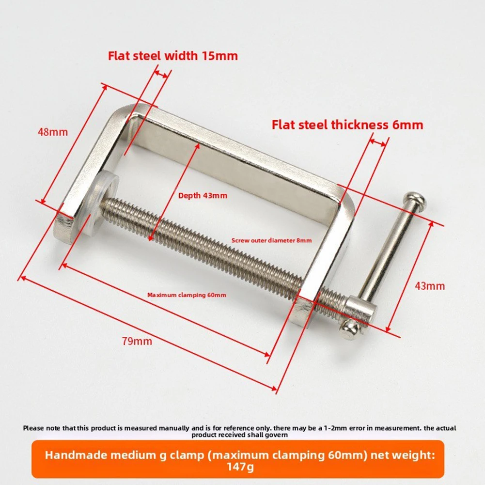 แคลมป์ G-Clamp แบบ Heavy-Duty  - Woodworking Workshop Design บทวิจารณ์และราคา