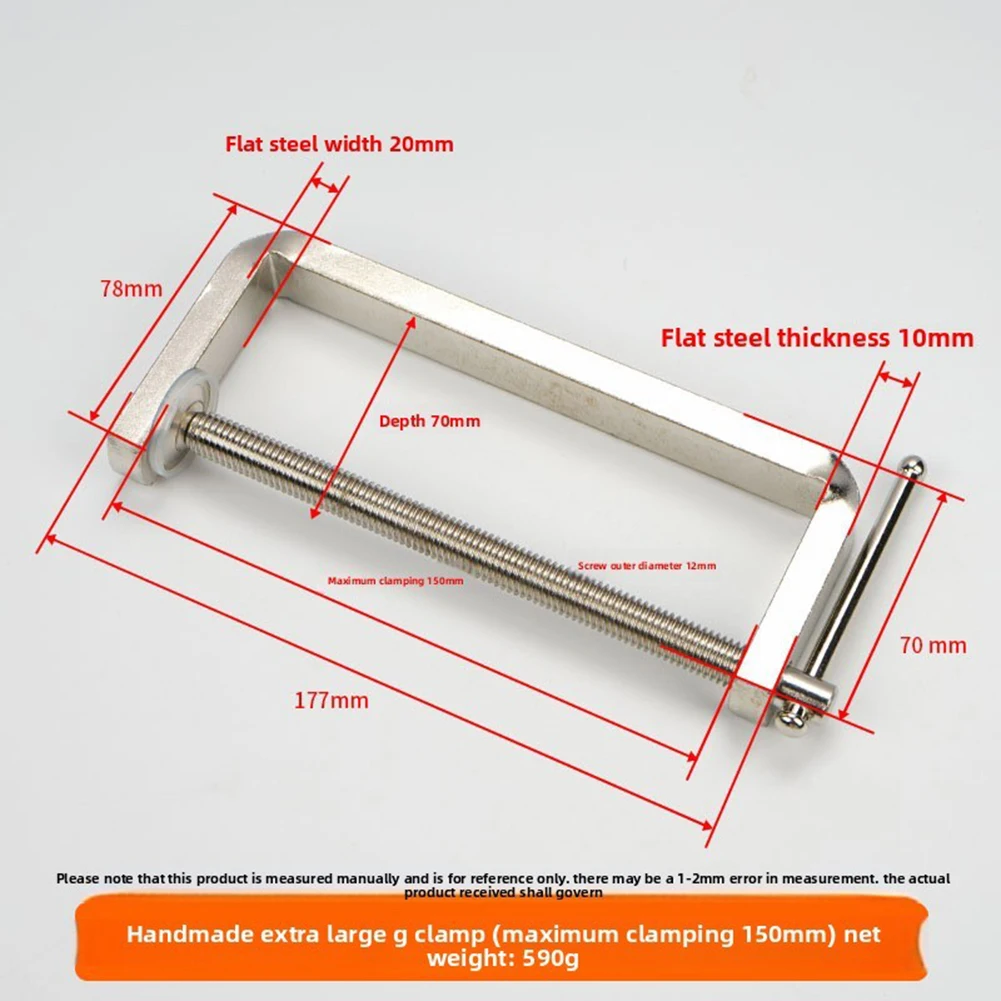 แคลมป์ G-Clamp แบบ Heavy-Duty  - Woodworking Workshop Design บทวิจารณ์และราคา