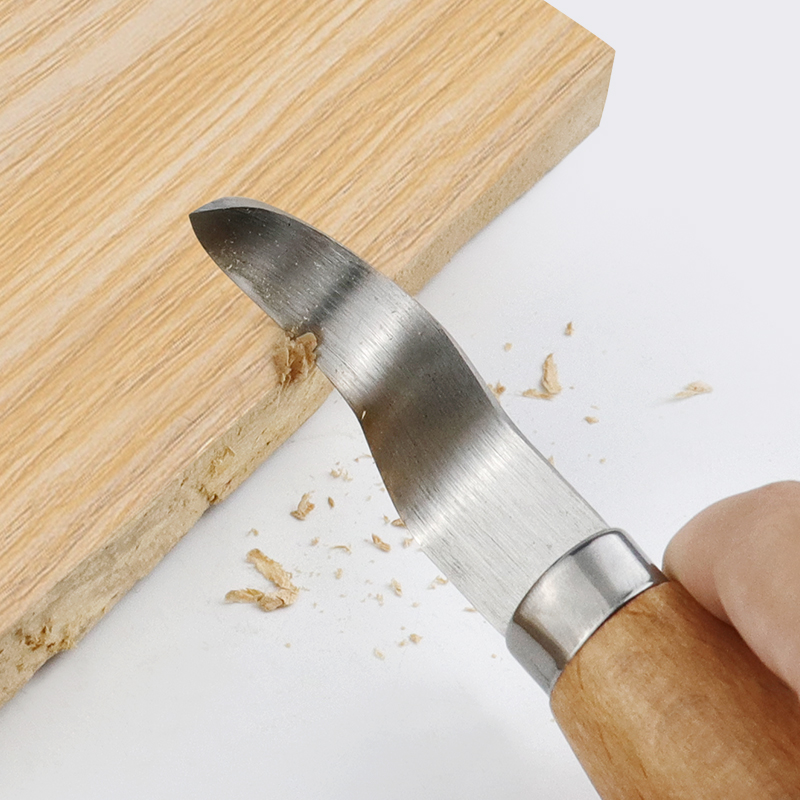 มีดแกะสลักเหล็กสแตนเลส ด้ามไม้ - Woodworking Tool Stores บทวิจารณ์และราคา