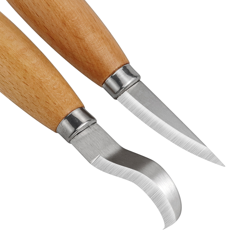 มีดแกะสลักเหล็กสแตนเลส ด้ามไม้ - Woodworking Tool Stores บทวิจารณ์และราคา