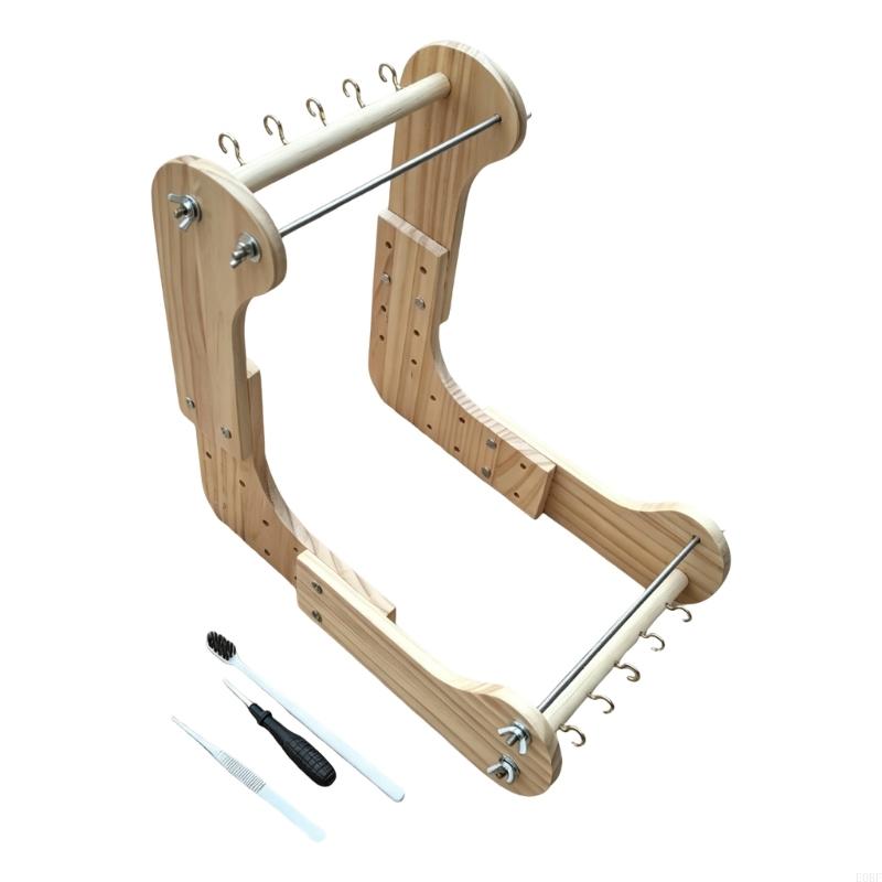 โต๊ะลูกปัดLoomปรับกรอบไม้สำหรั - Woodworking Tool Stores บทวิจารณ์และราคา