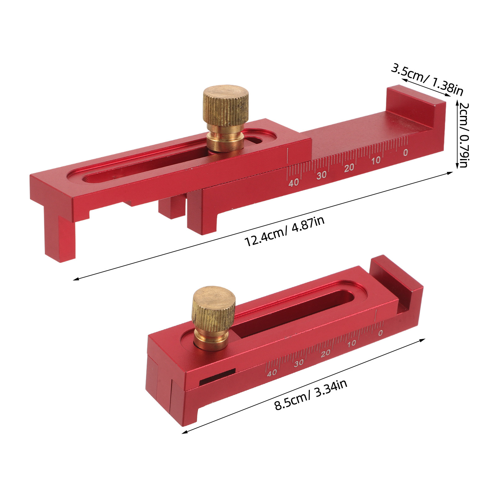 ไม้บรรทัดวัดระยะงานไม้ 5-40 มม - Woodworking Joints บทวิจารณ์และราคา