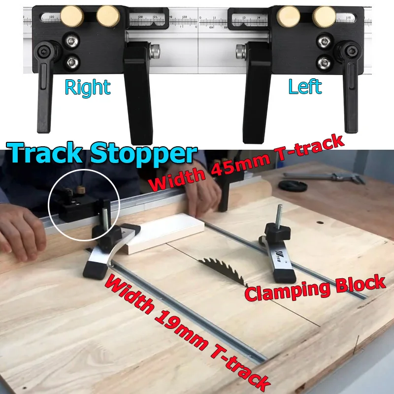 อลูมิเนียมงานไม้เลื่อนร่องสล็อ - Woodworking Router บทวิจารณ์และราคา