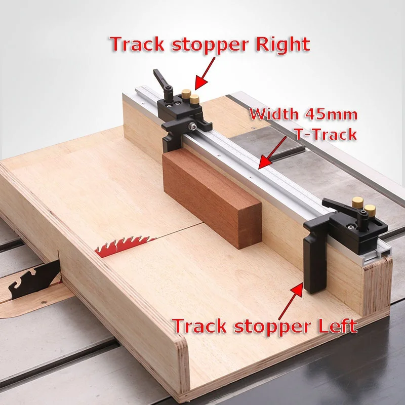 อลูมิเนียมงานไม้เลื่อนร่องสล็อ - Woodworking Router บทวิจารณ์และราคา