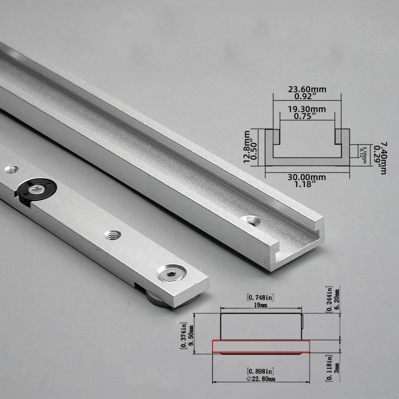 ชุดอุปกรณ์จิ๊ก T-Track & Miter - Woodworking Jigsaw บทวิจารณ์และราคา