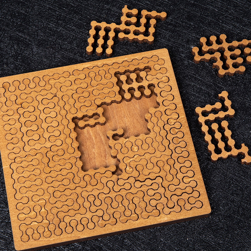 ปริศนาไม้ที่เป็นไปไม่ได้ ปริศน - Woodworking Jigsaw บทวิจารณ์และราคา