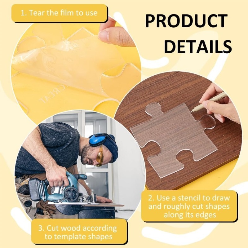 แม่แบบงานไม้อะคริลิกสำหรับทำแผ - Woodworking Templates บทวิจารณ์และราคา
