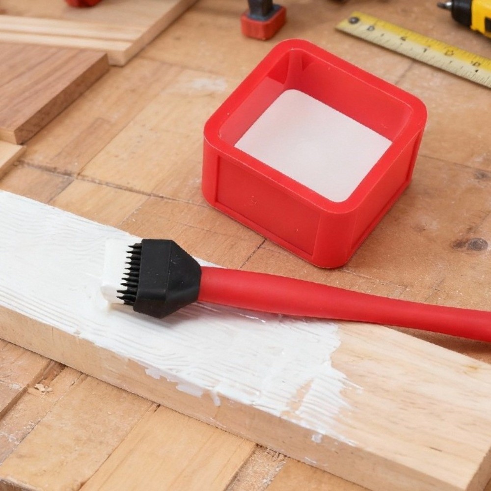 แปรงกาวซิลิโคนพร้อมฝาปิดแบบปิด - Woodworking Glue บทวิจารณ์และราคา
