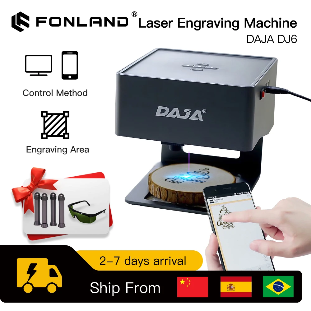 Daja เครื่องแกะสลักเลเซอร์ CNC - Woodworking Logos บทวิจารณ์และราคา