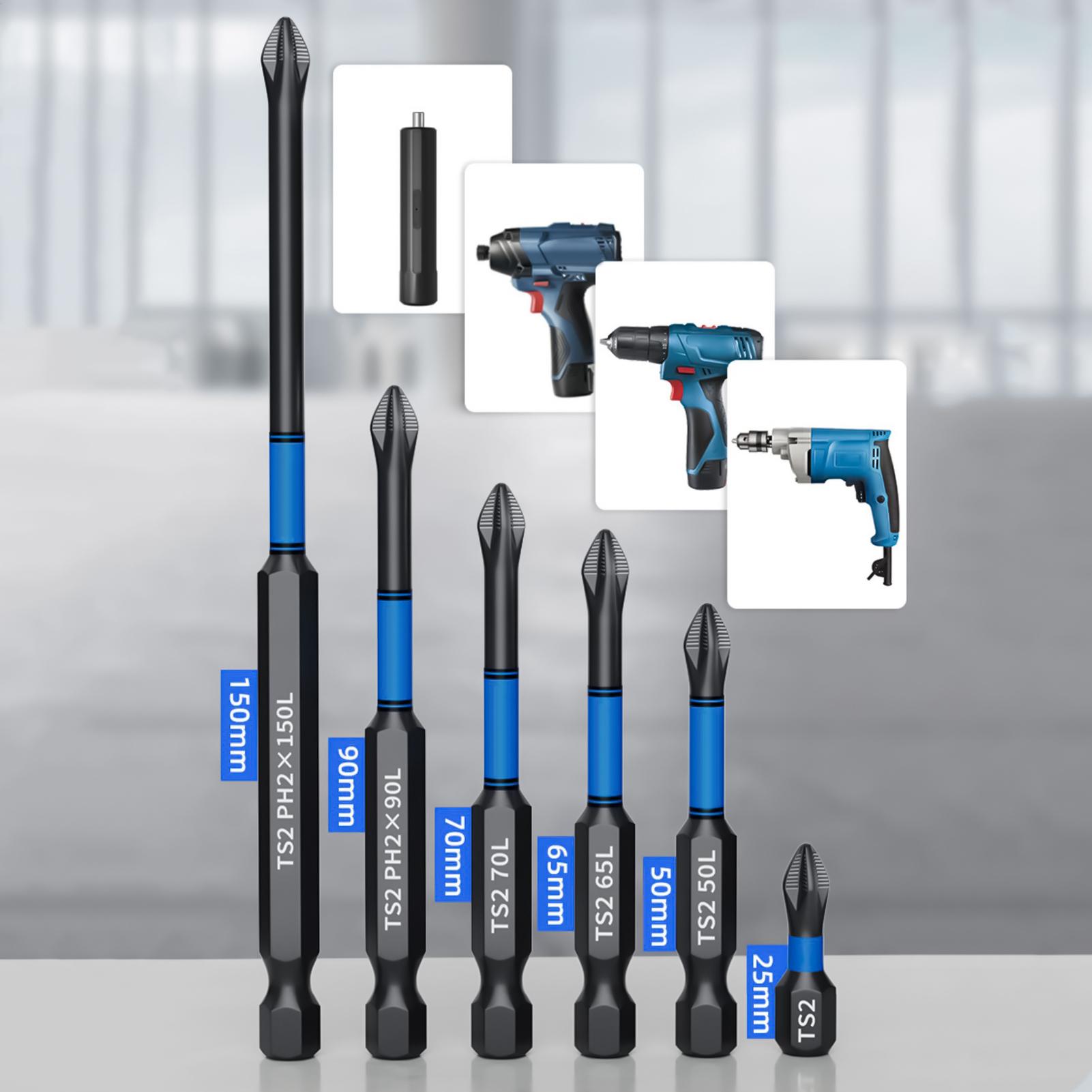 ชุดดอกไขควง 6 ชิ้น แบบแม่เหล็ก - Woodworking Drill Bits บทวิจารณ์และราคา