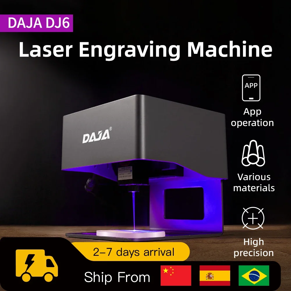 DAJA เลเซอร์แกะสลัก CNC DIY DJ - Woodworking Logos บทวิจารณ์และราคา