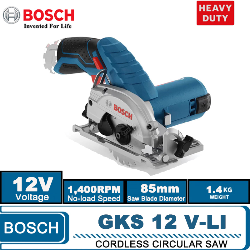 เลื่อยวงเดือนไฟฟ้า BOSCH GKS 1 - Woodworking Saw บทวิจารณ์และราคา