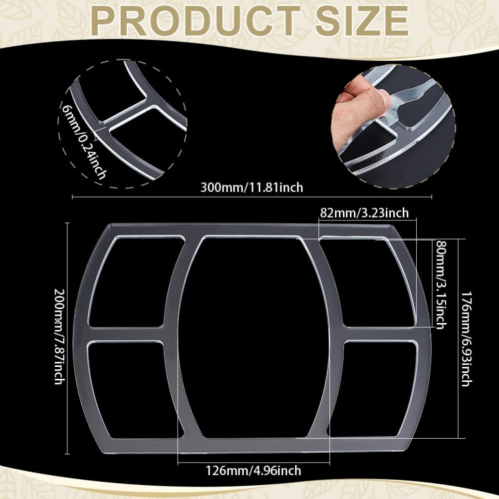 แม่แบบเราเตอร์สำหรับงานไม้ 5 P - Woodworking Templates บทวิจารณ์และราคา