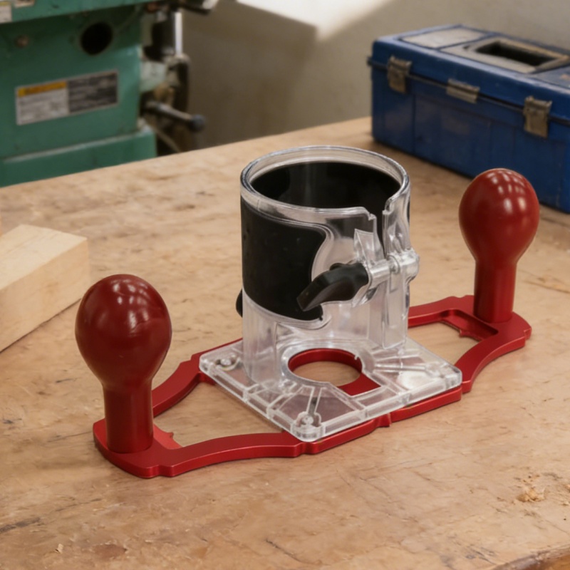 ฐานเราเตอร์พร้อมที่จับและตัวชี - Woodworking Router บทวิจารณ์และราคา