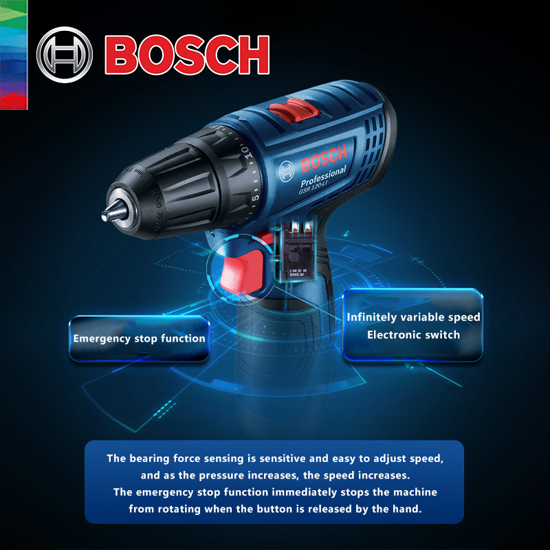 บ๊อช GSR 120-LI สว่านไฟฟ้าลิเธ - Woodworking Drill บทวิจารณ์และราคา