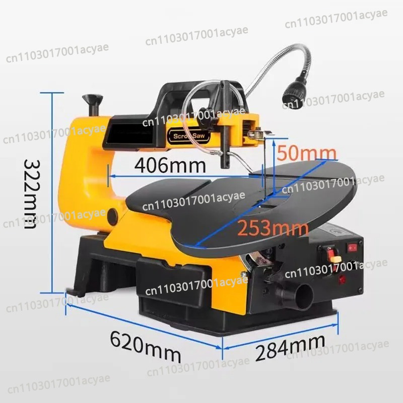 เลื่อยฉลุปรับความเร็วได้ขนาด 1 - Woodworking Jigsaw บทวิจารณ์และราคา