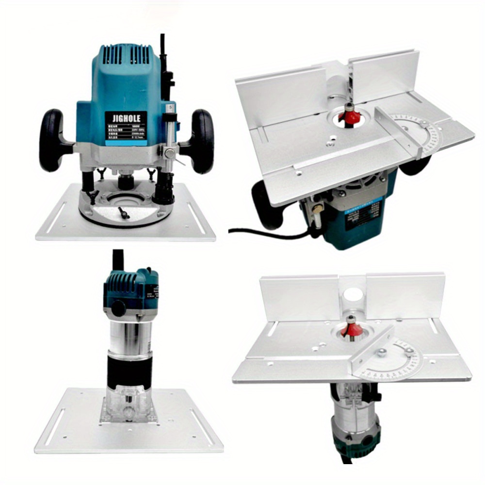 บอร์ดแทรกเดสก์ท็อปเราเตอร์อลูม - Woodworking Router บทวิจารณ์และราคา