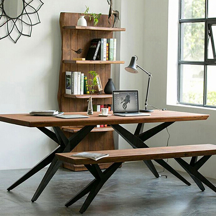 โต๊ะทำงานไม้เนื้อแข็งสไตล์นอร์ - Woodworking Lofts บทวิจารณ์และราคา