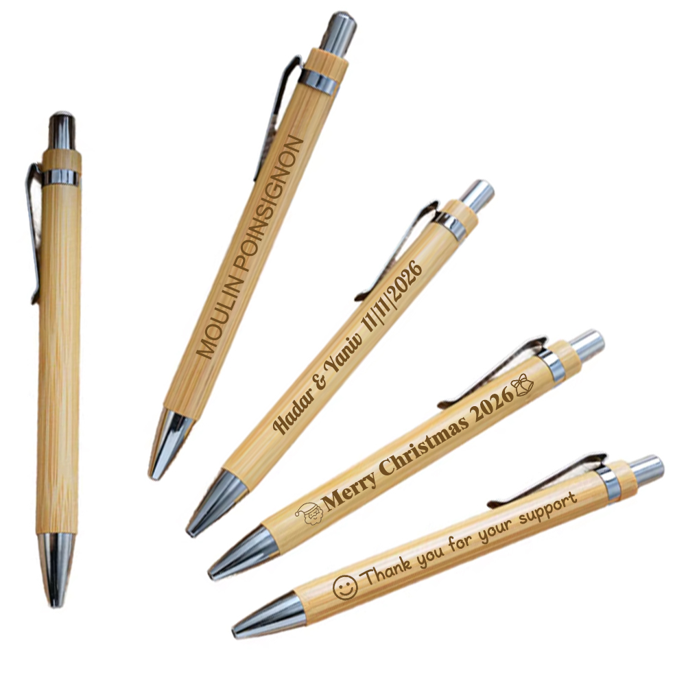 ปากกาไม้ไผ่ขายดี ปากกาหมึกซึมไ - Woodworking Logos บทวิจารณ์และราคา