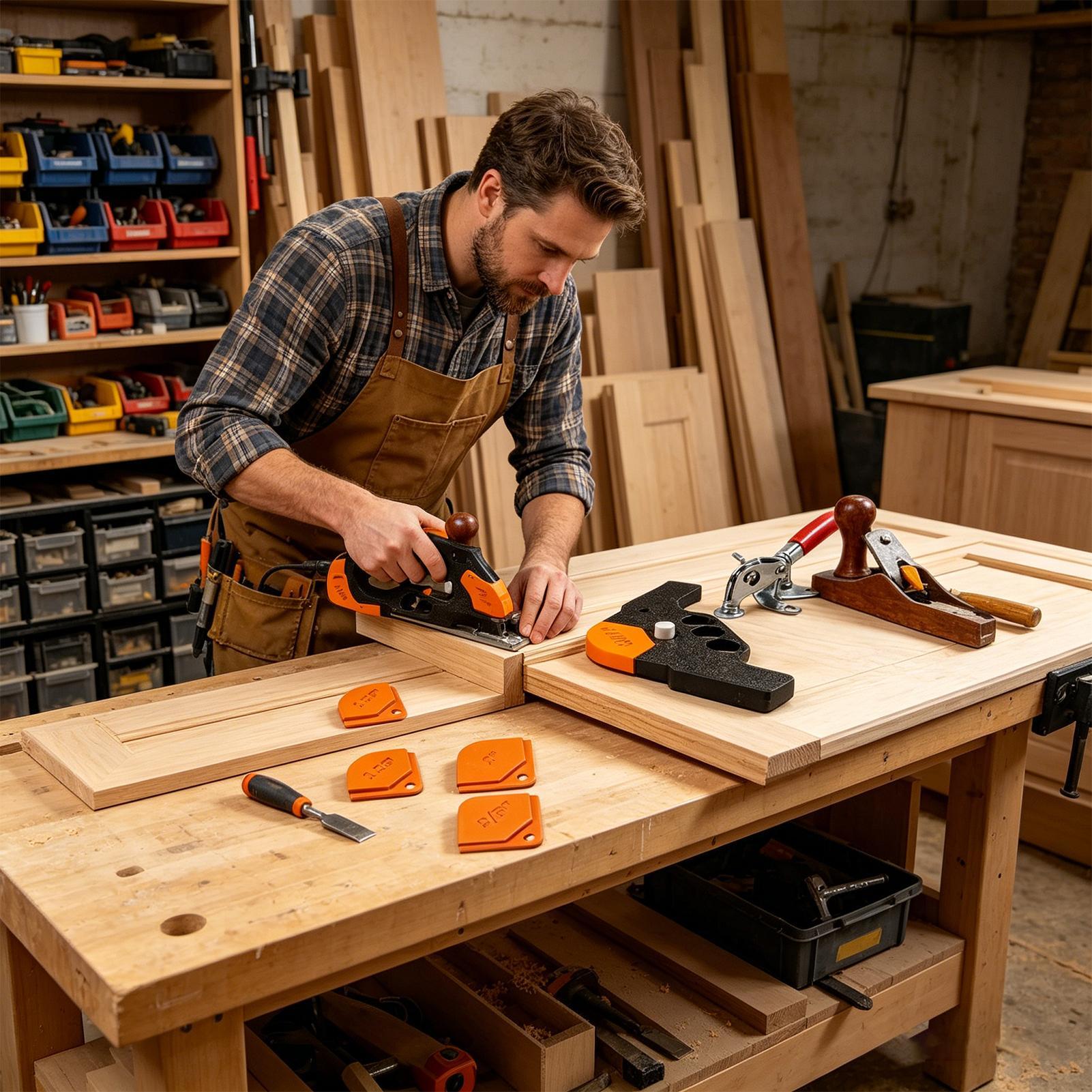 แม่แบบรัศมีมุมโค้งของเราเตอร์  - Woodworking Templates บทวิจารณ์และราคา