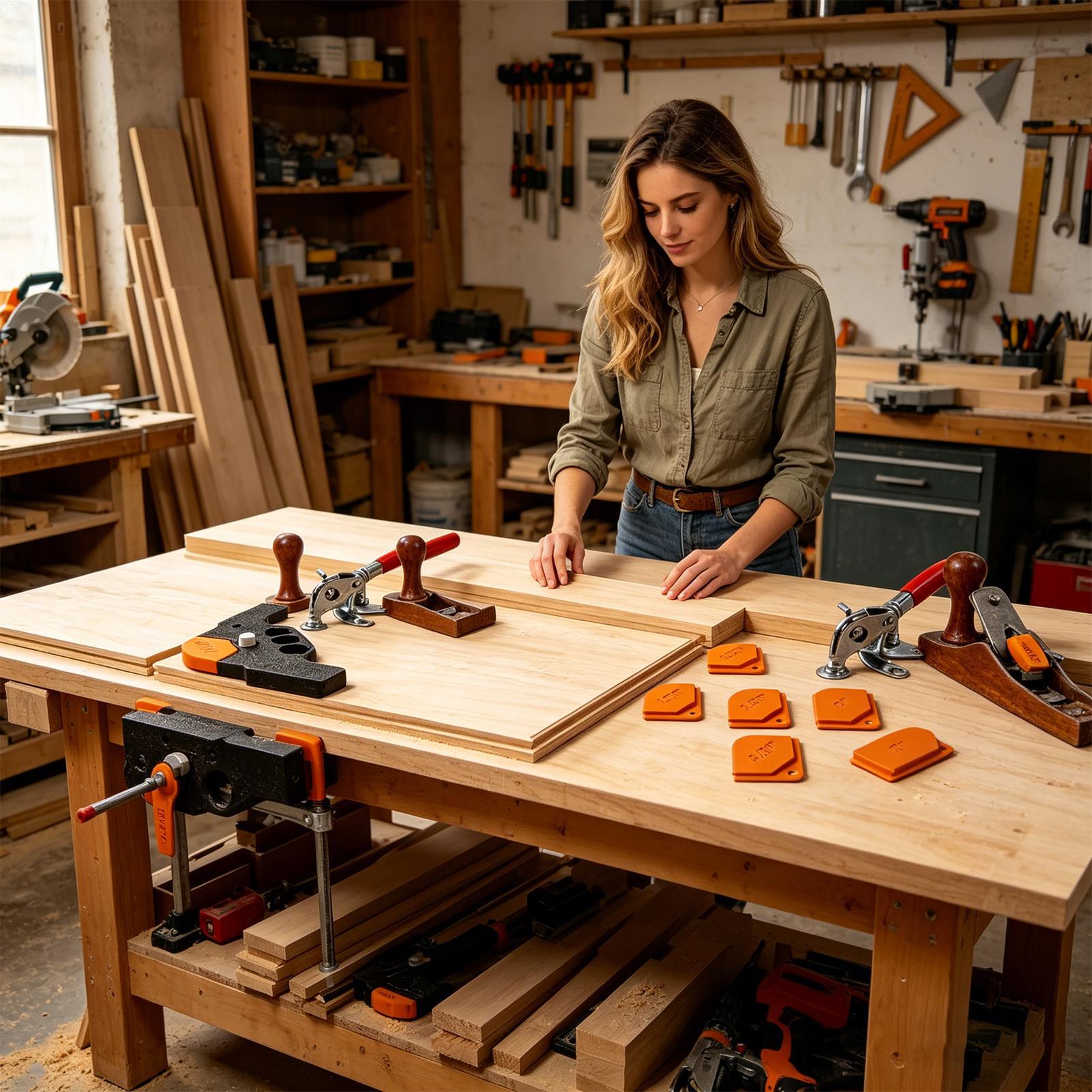 แม่แบบรัศมีมุมโค้งของเราเตอร์  - Woodworking Templates บทวิจารณ์และราคา
