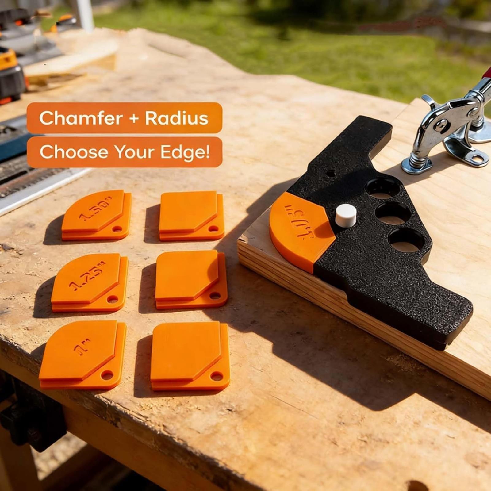แม่แบบรัศมีมุมโค้งของเราเตอร์  - Woodworking Templates บทวิจารณ์และราคา