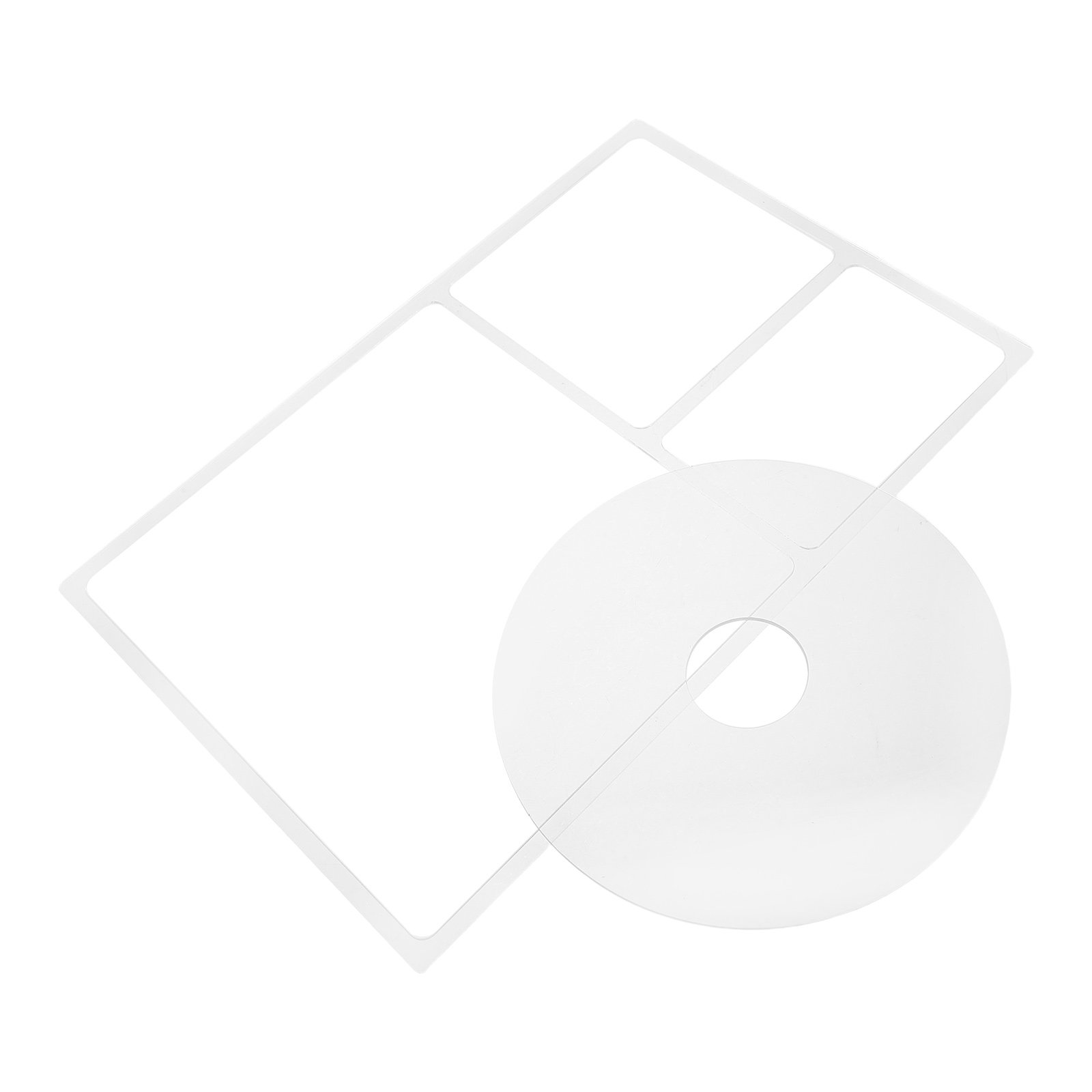 แม่แบบอะคริลิกใสสำหรับงานไม้ ไ - Woodworking Templates บทวิจารณ์และราคา