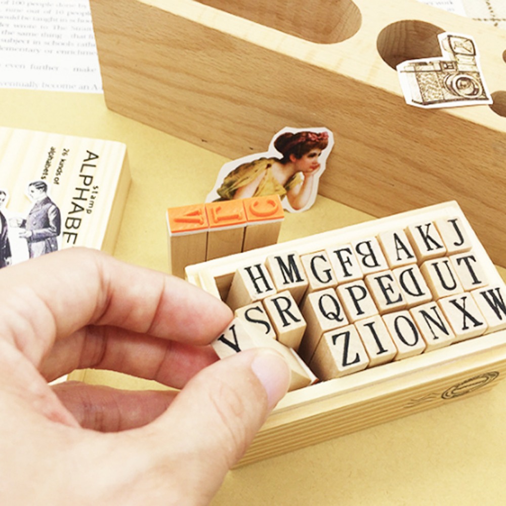 ตัวอักษรไม้และชุดแสตมป์ตัวเลขพ - Woodworking Logos บทวิจารณ์และราคา