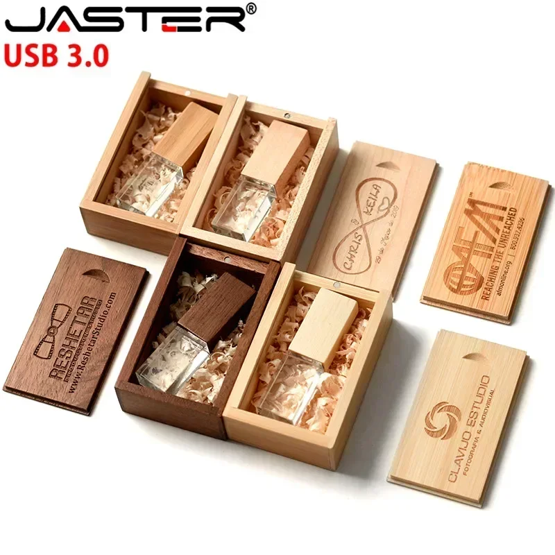 แฟลชไดรฟ์ไม้คริสตัล JASTER สำห - Woodworking Logos บทวิจารณ์และราคา