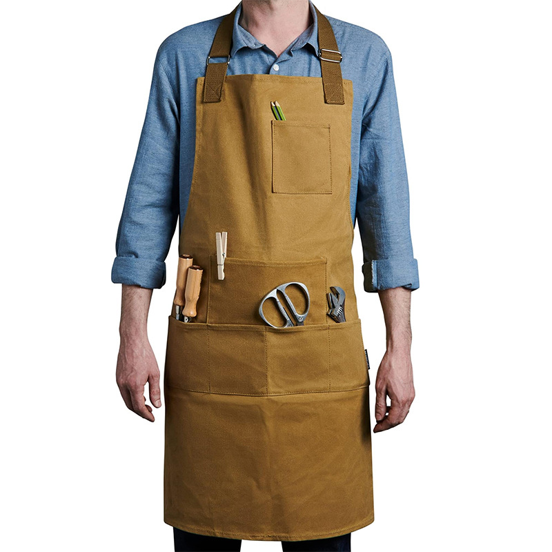 ผ้ากันเปื้อนผ้าแคนวาสอเนกประสง - Woodworking Apron บทวิจารณ์และราคา