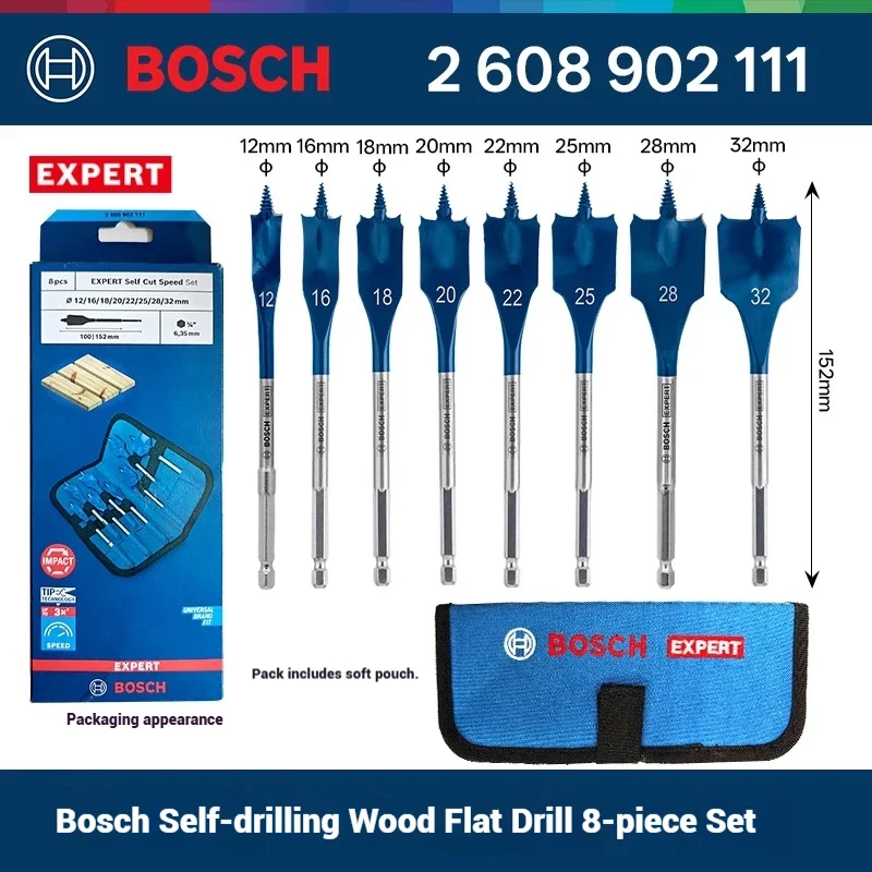 ชุดดอกสว่าน Bosch EXPERT Self  - Woodworking Drill Bits บทวิจารณ์และราคา
