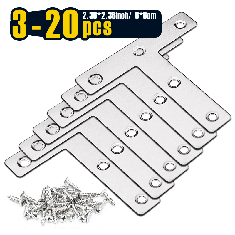 3-20 ชิ้น, แผ่นเชื่อมรูปตัว T, - Woodworking X Brace บทวิจารณ์และราคา