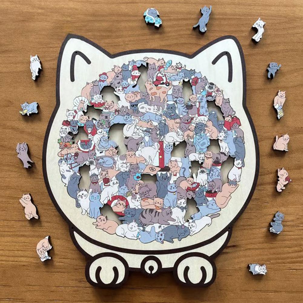 ตัวต่อจิ๊กซอว์แมวสีโมรันดี 50- - Woodworking Jigsaw บทวิจารณ์และราคา